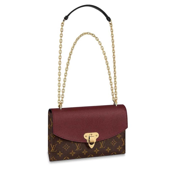 Louis Vuitton LV Women Saint-Placide Chain Bag in Monogram Canvas