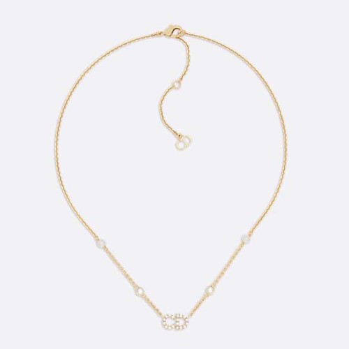 Dior Women Clair D Lune Necklace Gold-Finish Metal