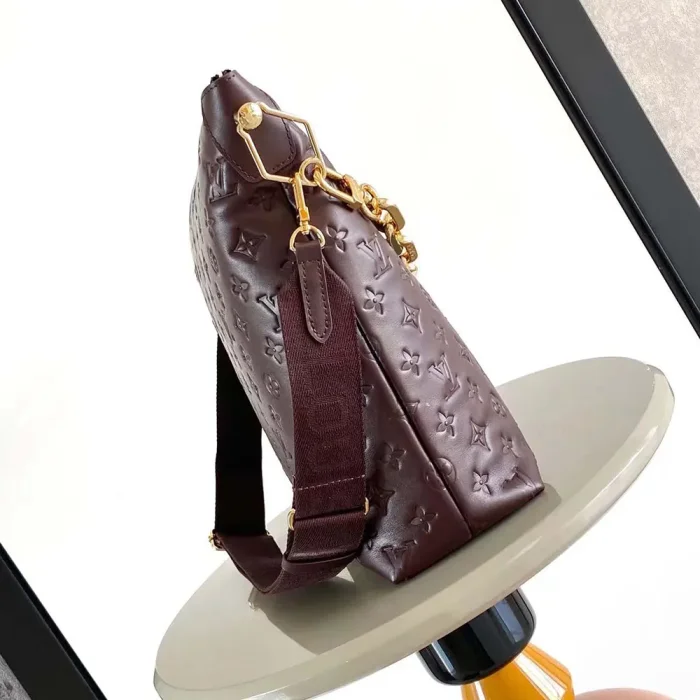 Louis Vuitton LV Women Coussin Hobo MM-Burgundy M12072