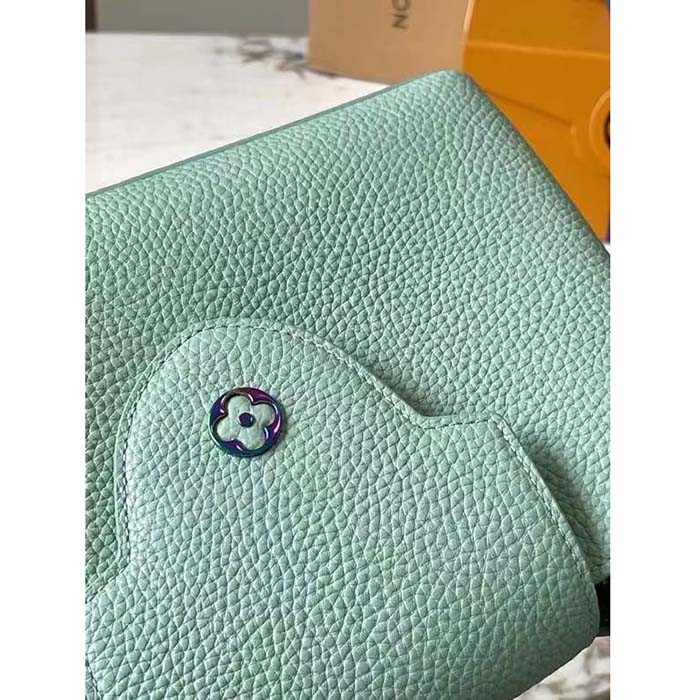 Louis Vuitton LV Women Capucines BB Topaz Blue Taurillon Leather Cowhide Lining