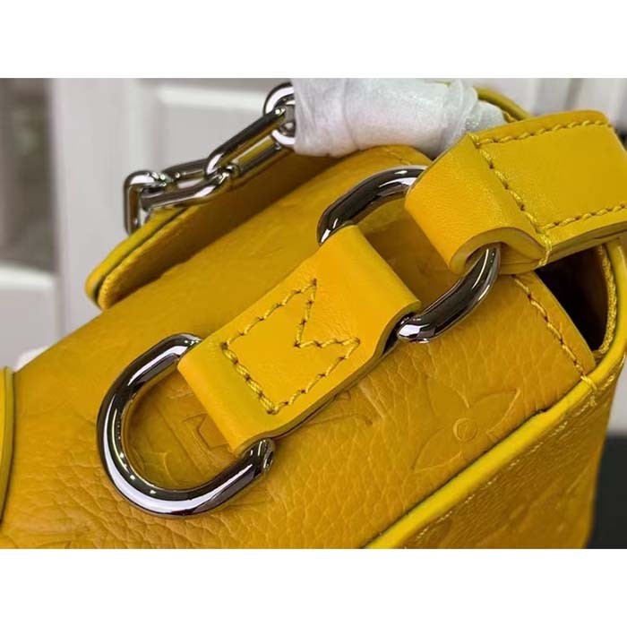 Louis Vuitton Unisex Steamer Wearable Wallet Yellow Taurillon Monogram Cowhide Leather