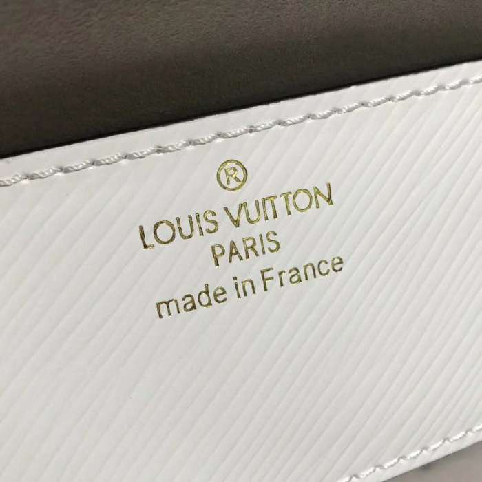Louis Vuitton LV Women Twist PM and Twisty Epi leather-White