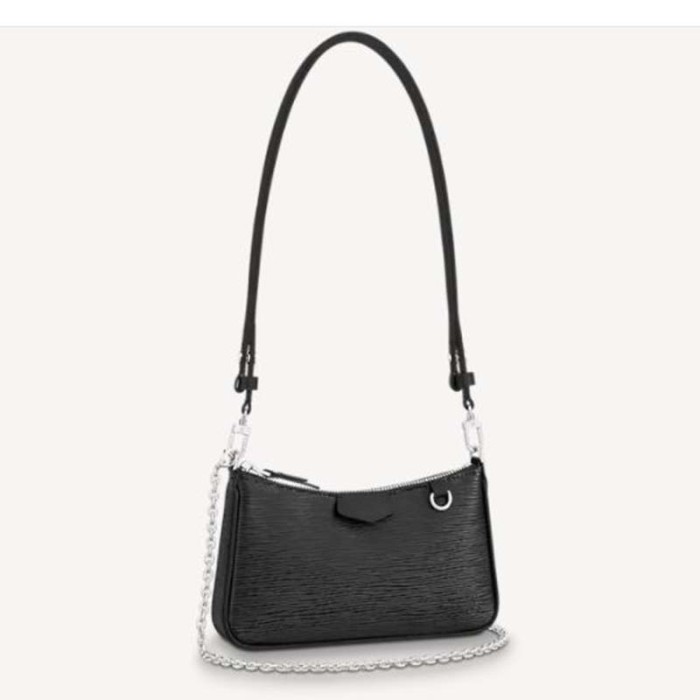 Louis Vuitton LV Women Easy Pouch On Strap Epi Embossed Supple Grained Cowhide Leather