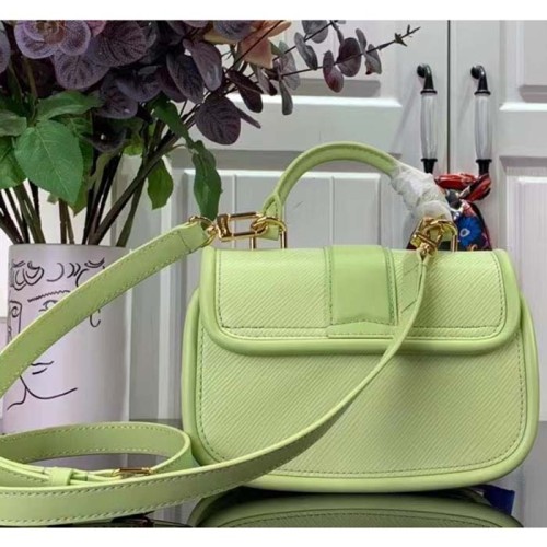 Louis Vuitton LV Women Hide Seek Vert Noto Green Epi Grained Smooth Cowhide Leather