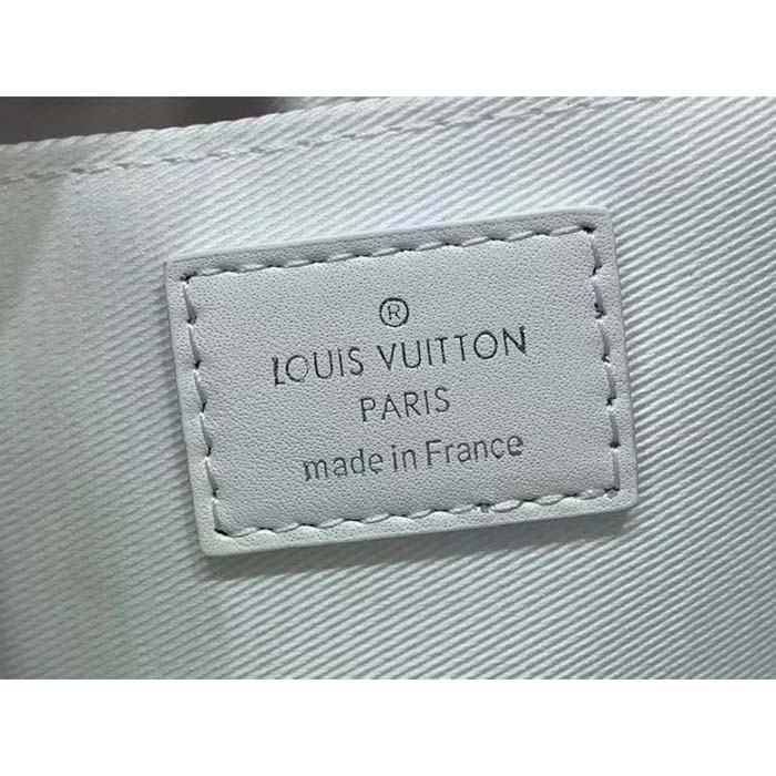 Louis Vuitton Unisex Mini Soft Trunk Black Silver Monogram Eclipse Coated Canvas