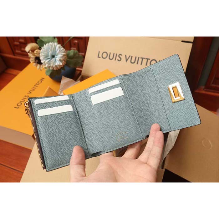 Louis Vuitton Unisex Victorine On My Side Wallet Greige Calf Leather M82398