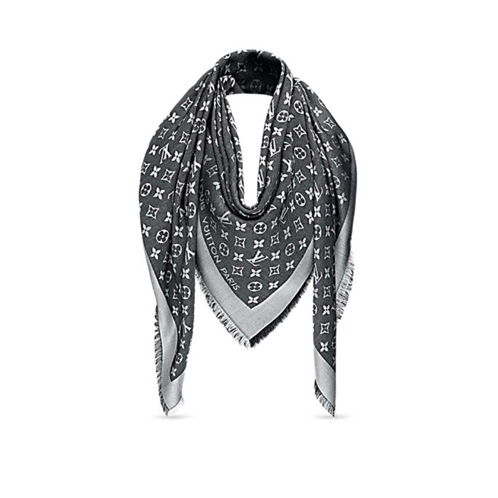 Louis Vuitton LV Women Monogram Denim Shawl Scarf