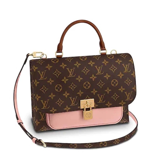 Louis Vuitton LV Women Marignan Bag in Monogram Canvas and Calf Leather