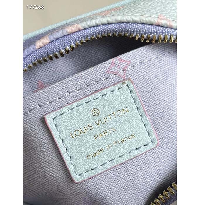 Louis Vuitton LV Women Wapity Case Sunrise Pastel Monogram Coated Canvas