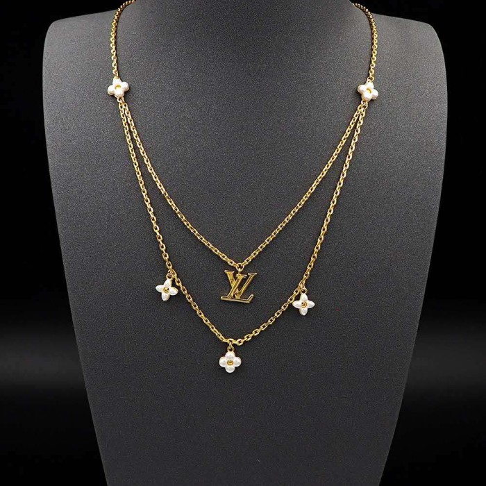 Louis Vuitton Women LV Floragram Necklace