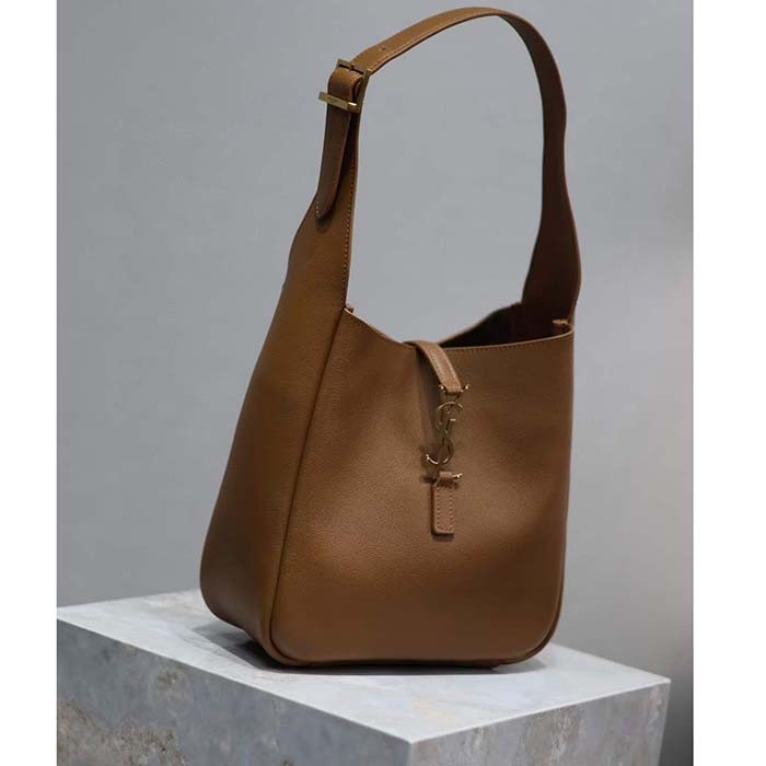 Saint Laurent YSL Women Le 5 À 7 Supple Small Grained Leather