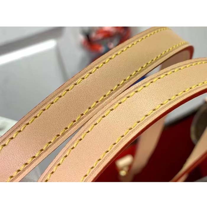 Louis Vuitton LV Women LV x YK OnTheGo MM​ Monogram Coated Canvas 3D Painted Dots Print