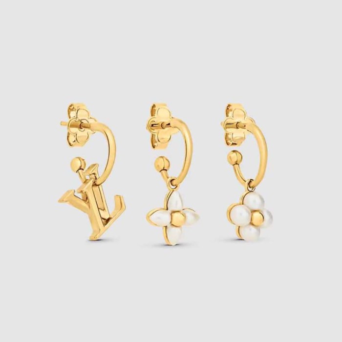 Louis Vuitton Women LV Floragram Earrings