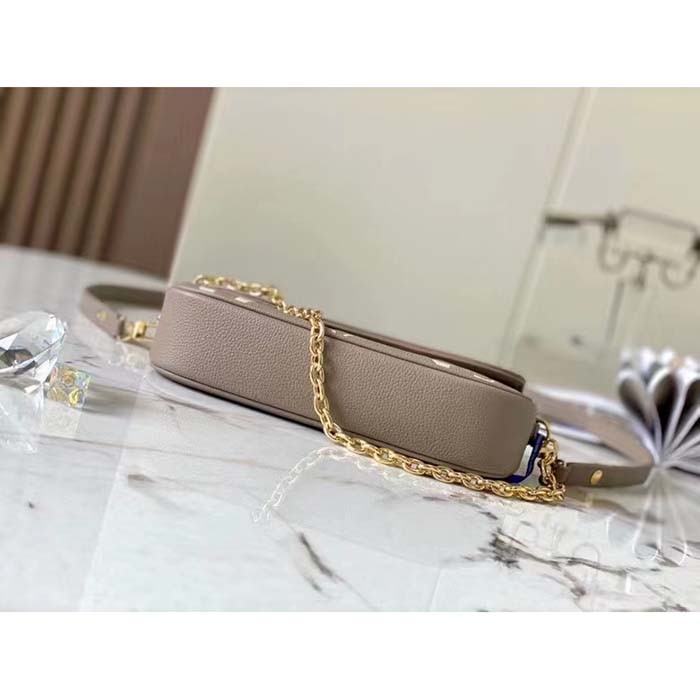 Louis Vuitton Women LV Wallet On Chain Ivy Monogram Empreinte Embossed Supple Grained Cowhide Leather M82211