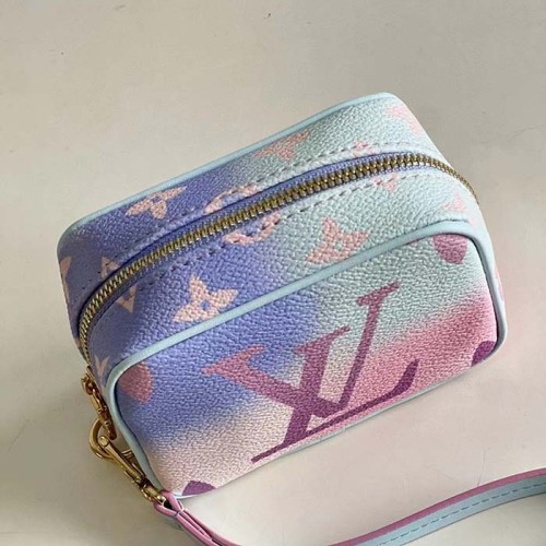 Louis Vuitton LV Women Wapity Case Sunrise Pastel Monogram Coated Canvas