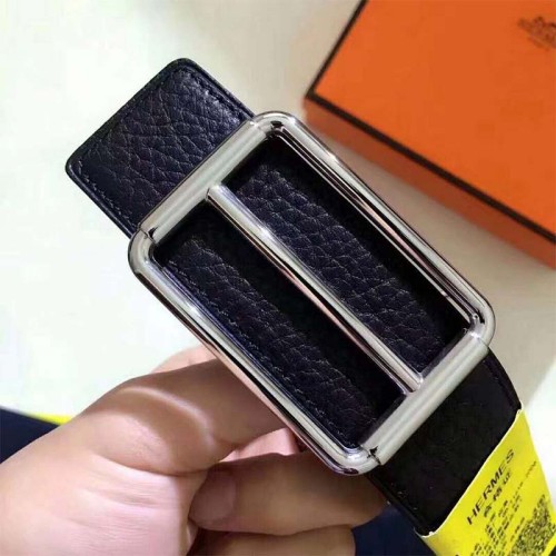 Hermes Men H Rouleau Belt Buckle & Reversible Leather Strap 32 mm