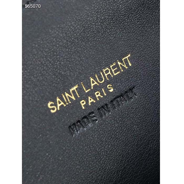Saint Laurent YSL Women Sac De Jour Nano Smooth Leather Calfskin Leather Brass