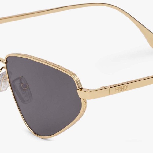 Fendi Women FF Sunglasses with Gray Lenses
