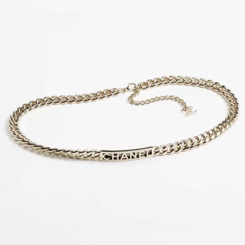 Chanel Women CC Chain Belt Metal Gold Ruthenium
