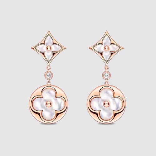 Louis Vuitton Women Color Blossom Long Earrings