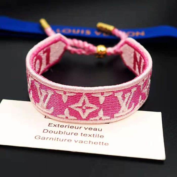 Louis Vuitton Women LV Buddy Bracelet-Pink