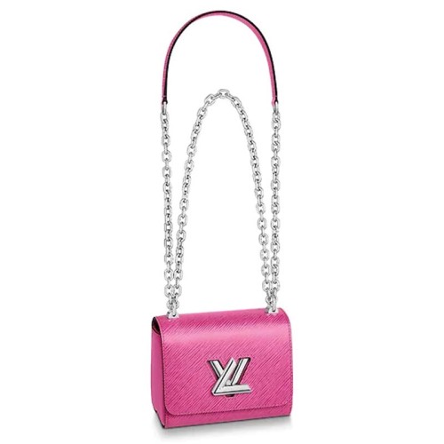 Louis Vuitton LV Women Twist Mini Handbag Epi Grained Leather