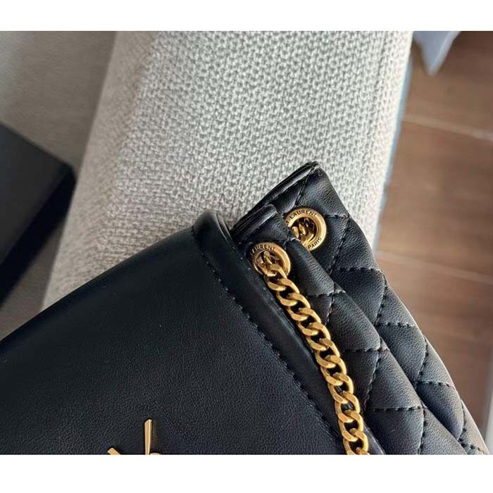 Saint Laurent YSL Women Mini Nolita Lambskin Black