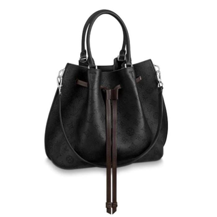 Louis Vuitton LV Women Girolata Bucket Bag in Mahina Calfskin