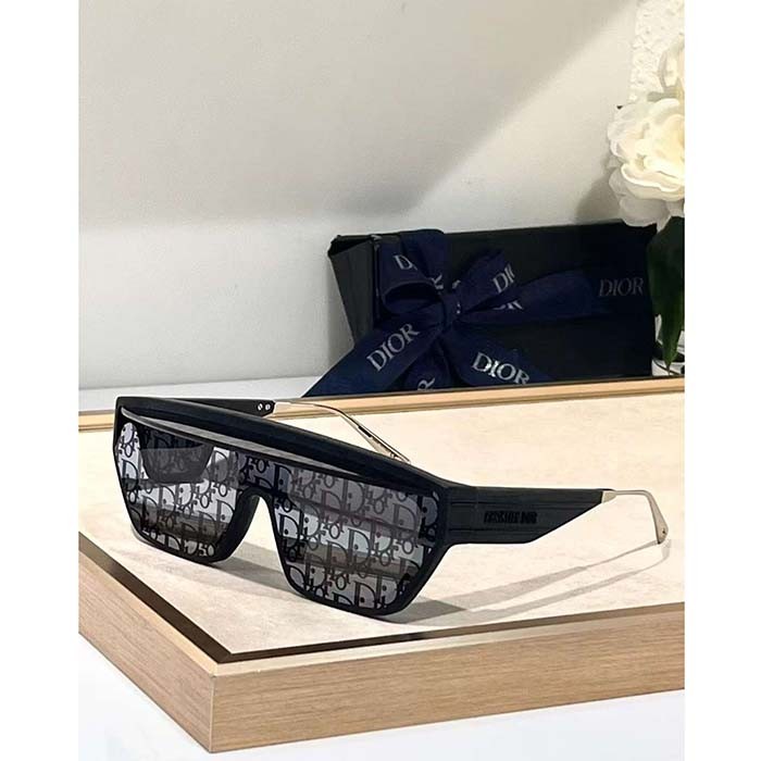 Dior Unisex CD Dior Club M7U Blue Mask Sunglasses