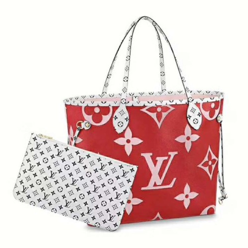 Louis Vuitton LV Women Neverfull MM Bag Monogram Canvas