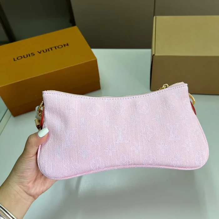 Louis Vuitton LV Women Liv Pochette Monogram Denim M14159