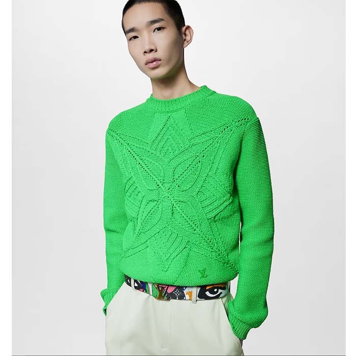 Louis Vuitton Unisex LV Initials 40 MM Reversible Belt Multicoloured Leather Metal Buckle