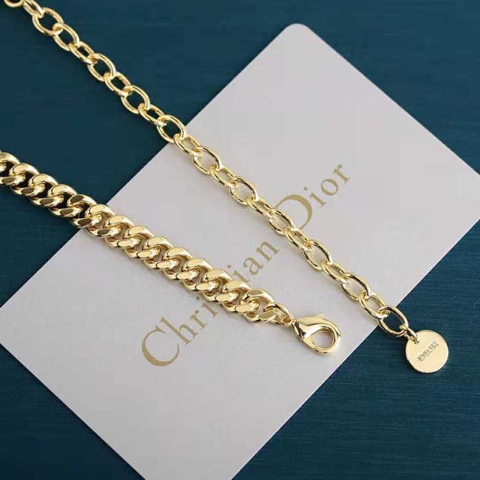 Dior Women Dio(r)evolution Choker Gold-Finish Metal and White Crystals