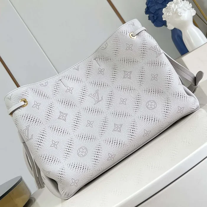 Louis Vuitton LV Women Bella Tote in Calfskin-leather Trim M13838