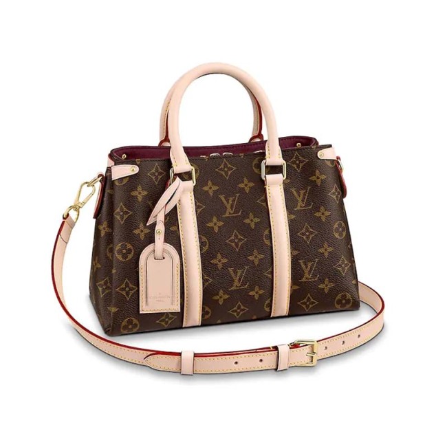 Louis Vuitton LV Women Soufflot BB Bag in Monogram Coated Canvas-Brown