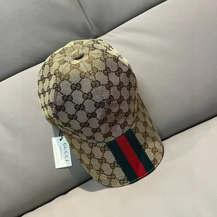 Gucci Unisex Original GG Baseball Hat-Beige 7890164HBA89784