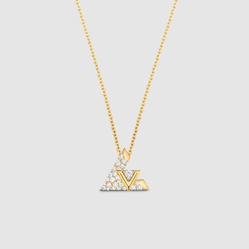 Louis Vuitton Women LV Volt One Pendant in Yellow Gold