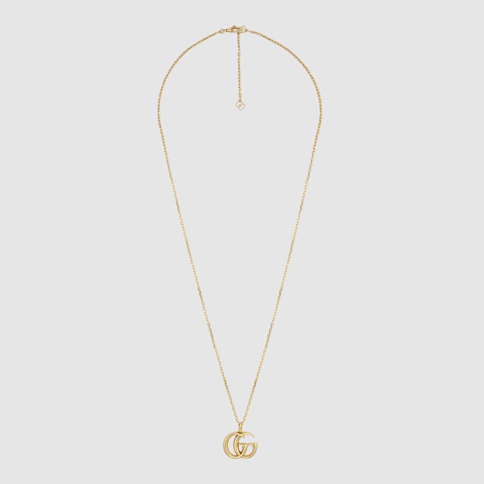 Gucci Women Double G Yellow Gold Necklace Jewelry Gold