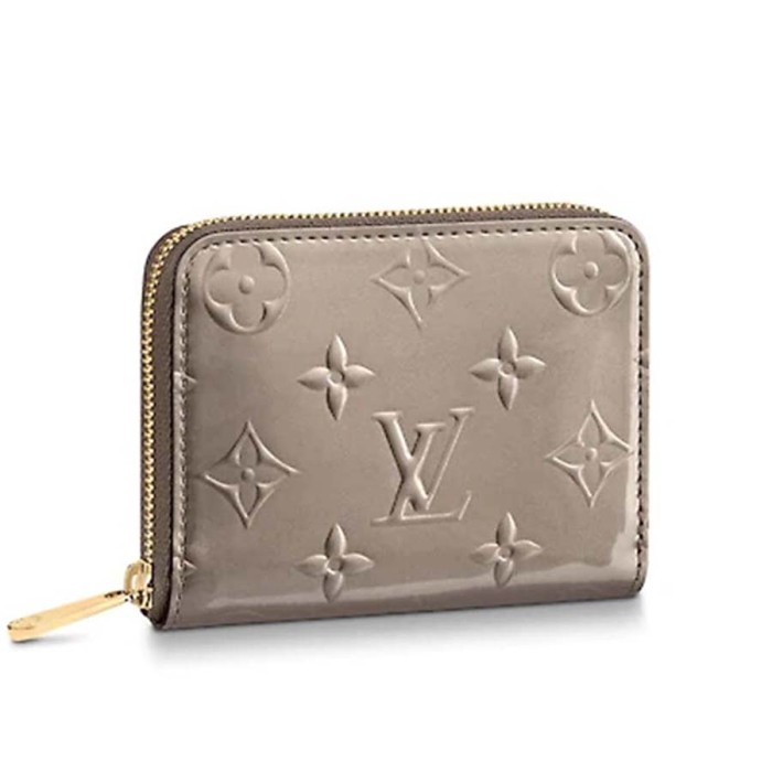 Louis Vuitton LV Women Zippy Coin Purse in Monogram Vernis Patent Calf Leather
