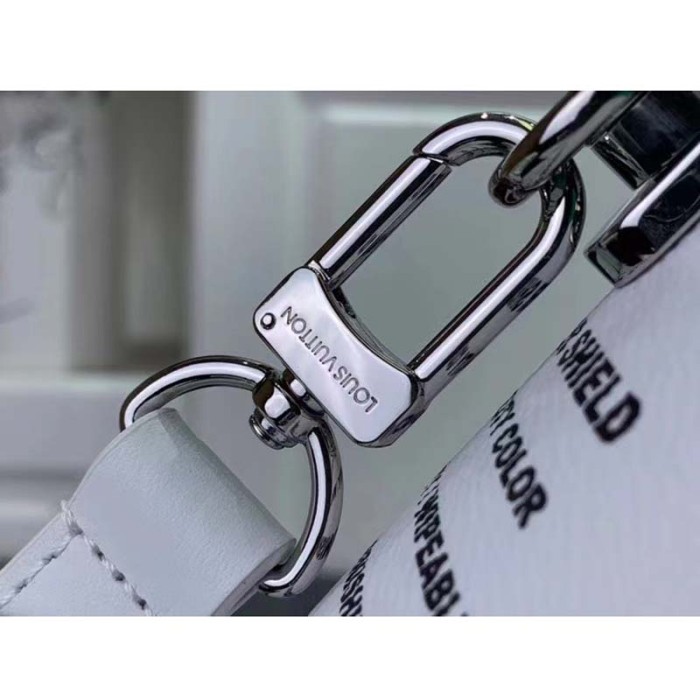 Louis Vuitton Unisex LV Paint Can Green Coated Canvas Cowhide Leather