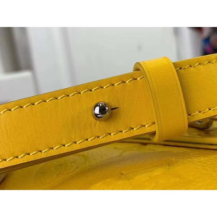 Louis Vuitton Unisex Steamer Wearable Wallet Yellow Taurillon Monogram Cowhide Leather