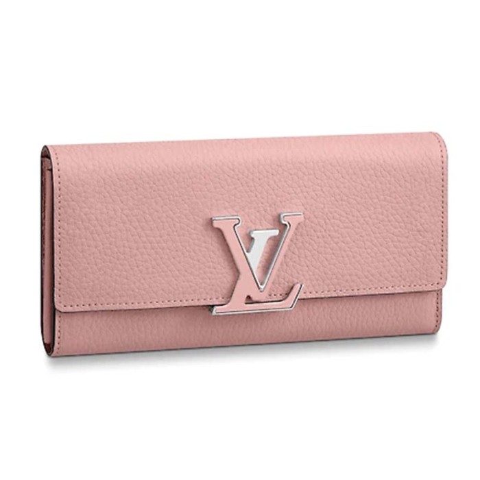 Louis Vuitton LV Women Capucines Wallet in Taurillon Leather