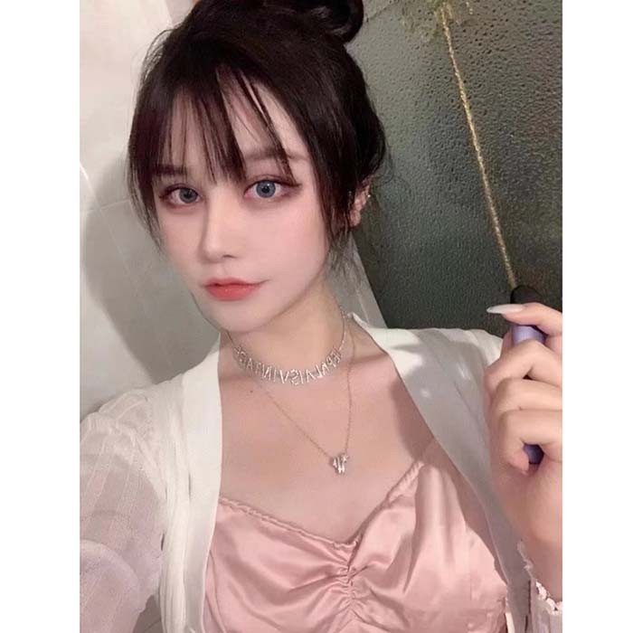 Chanel Women CC Étoile Filante Necklace 18K White Gold Diamonds