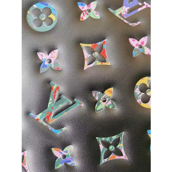 Louis Vuitton LV Women Coussin MM Handbag Navy Blue Lambskin Leather