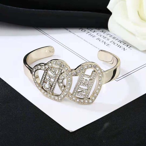 Chanel Women Cuff in Metal and Strass