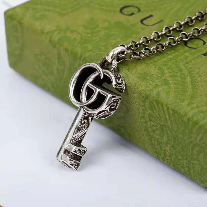 Gucci Women Double G Key Necklace