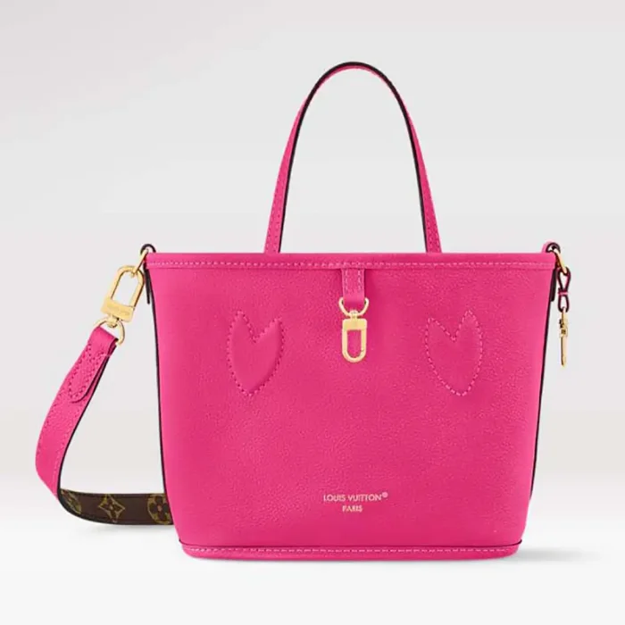Louis Vuitton LV Women Neverfull Bandoulière Inside Out BB-Pink M12106