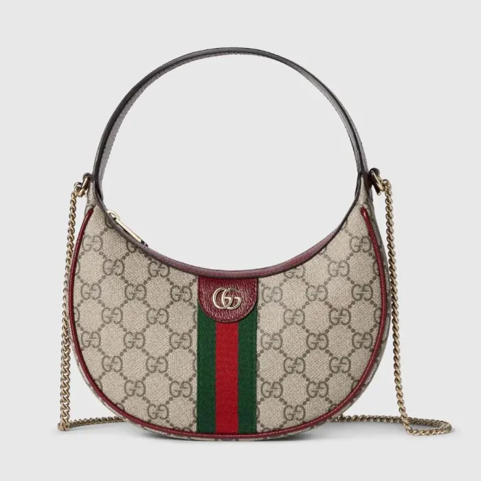 Gucci Women Ophidia Small Shoulder Bag-Maroon 838463