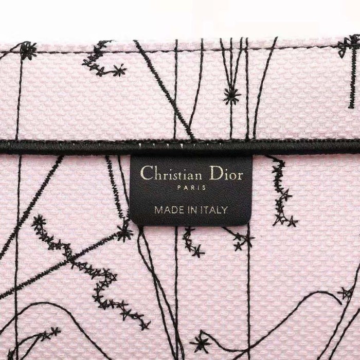 Dior Women Medium Dior Book Tote Multicolor Dior Constellation Embroidery