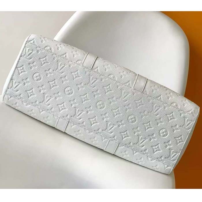 Louis Vuitton LV Unisex Sac Plat 24H Full Moon Taurillon Monogram Cowhide Leather M24383